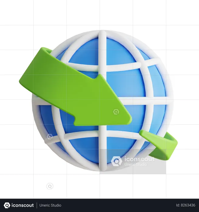 Browser  3D Icon