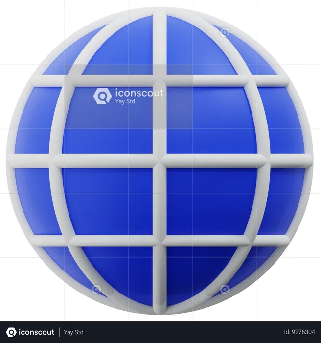 Browser  3D Icon