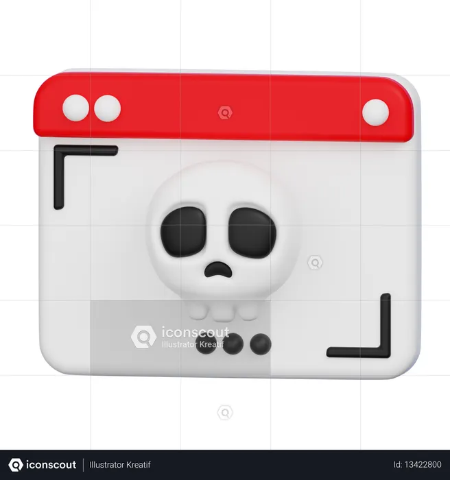 Browser Hacker  3D Icon