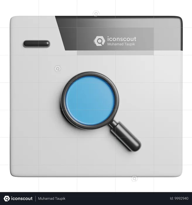 Browser Search  3D Icon