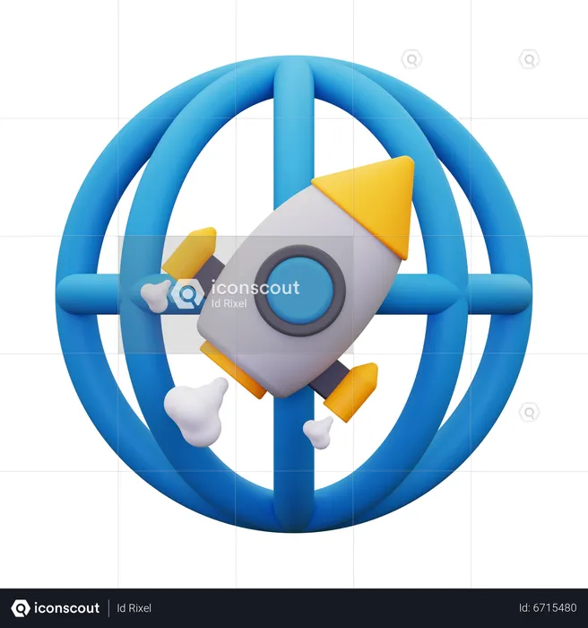 Browser Speed  3D Icon