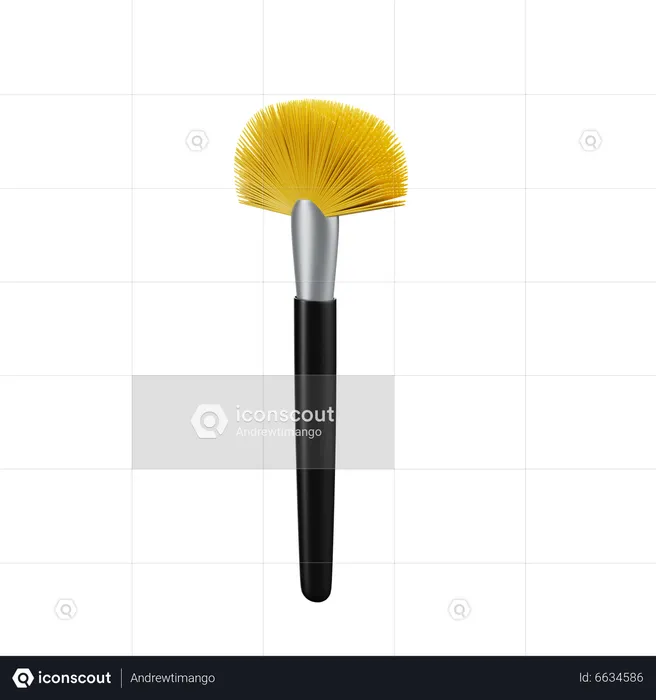 Brush  3D Icon