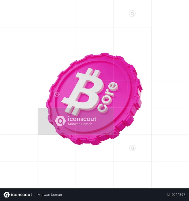 Btx Coin  3D Icon