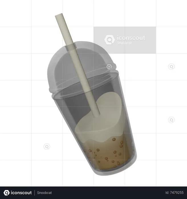 Bubble Tea  3D Icon