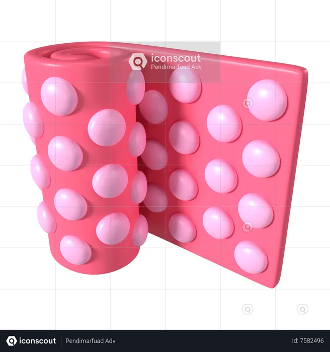 Bubble Wrap  3D Icon