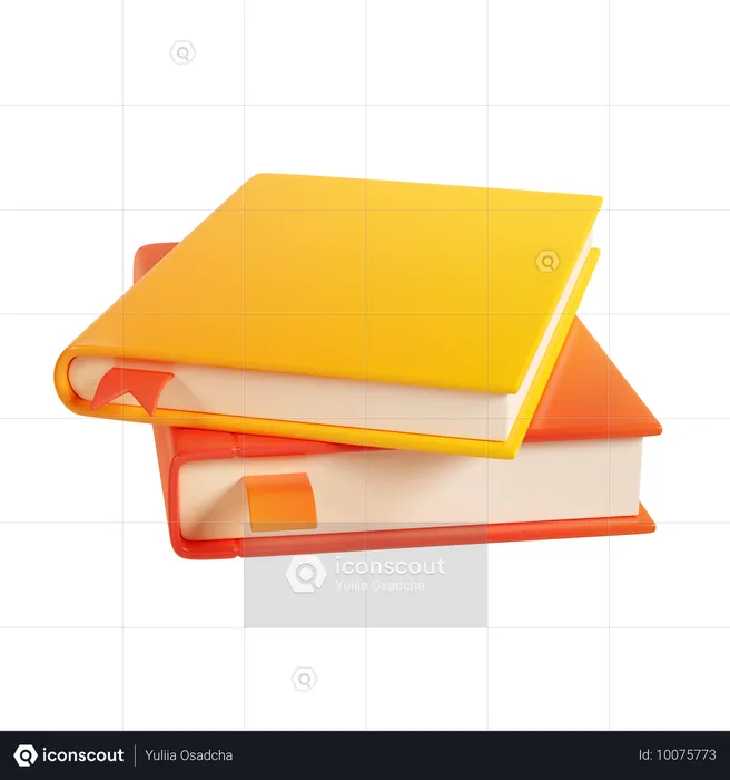 Bücher  3D Icon