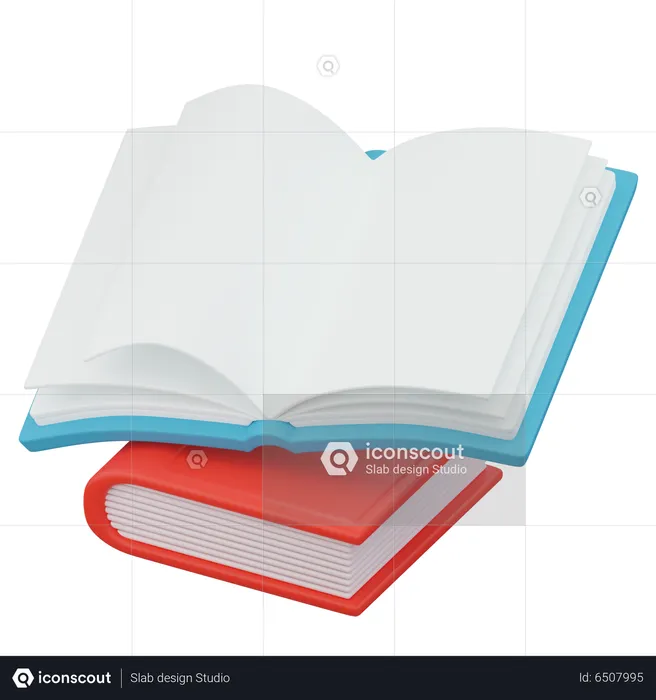 Bücher  3D Icon