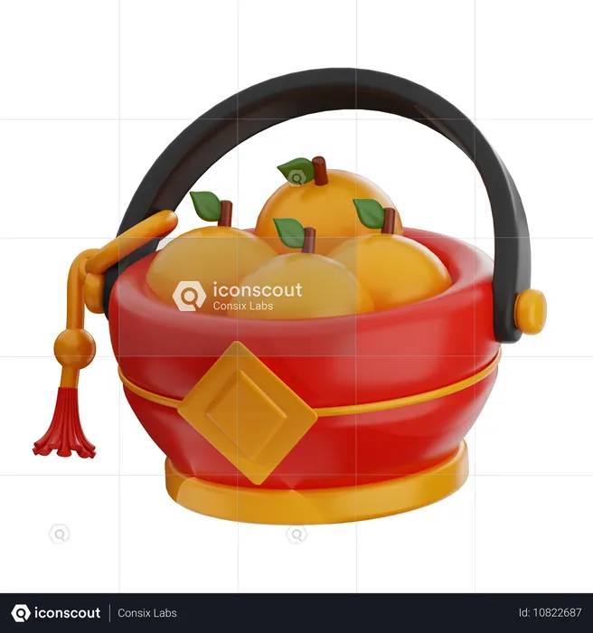 Bucket  3D Icon