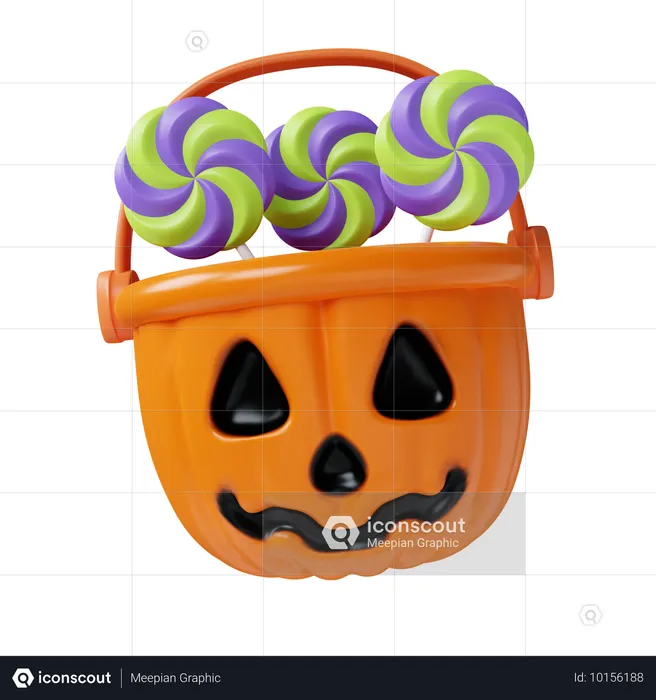 Bucket  3D Icon