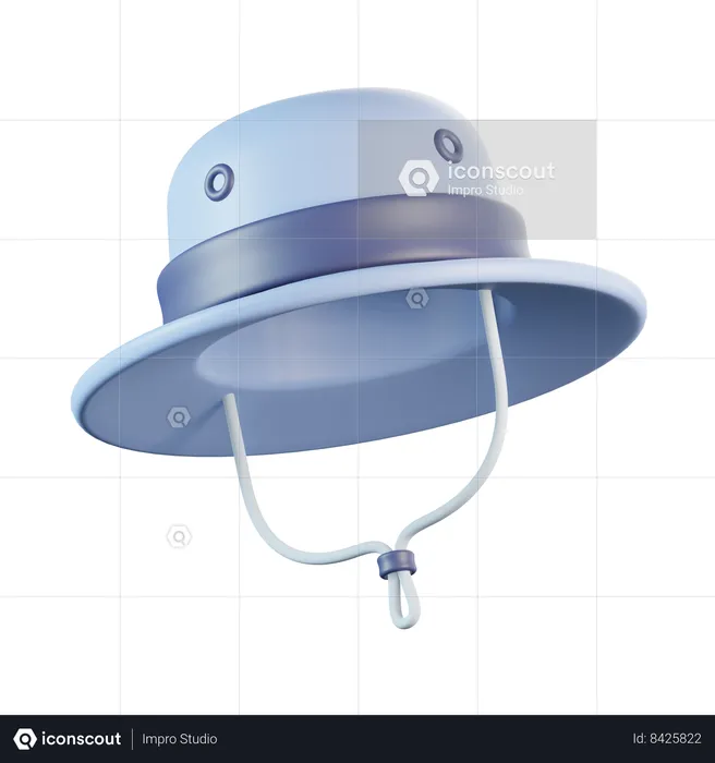 Bucket Hat  3D Icon