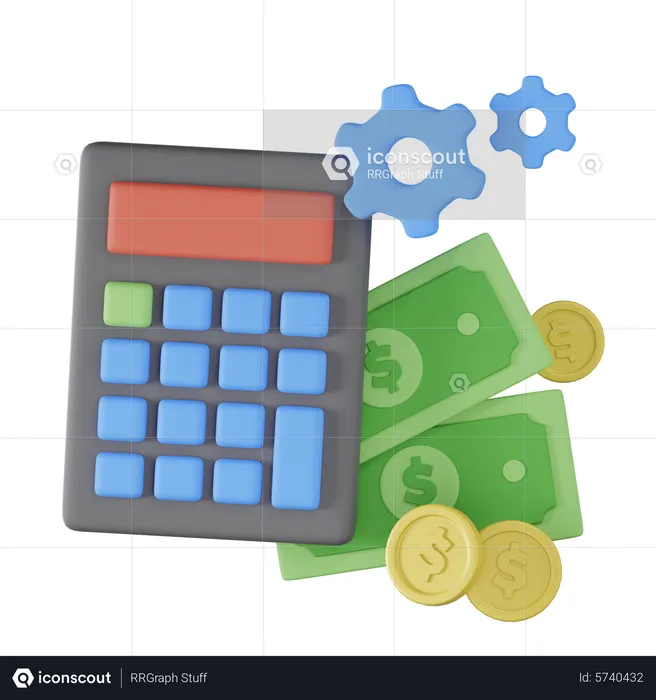Budget Management  3D Icon