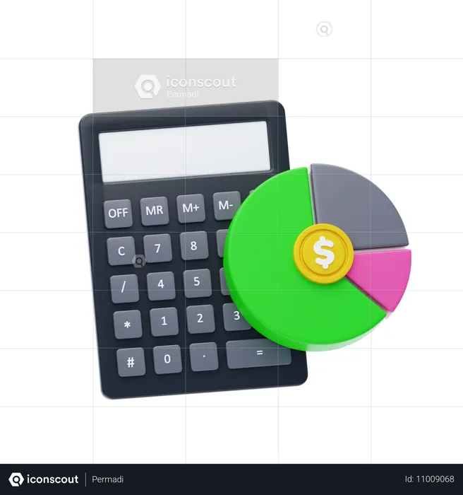 Budgétisation  3D Icon