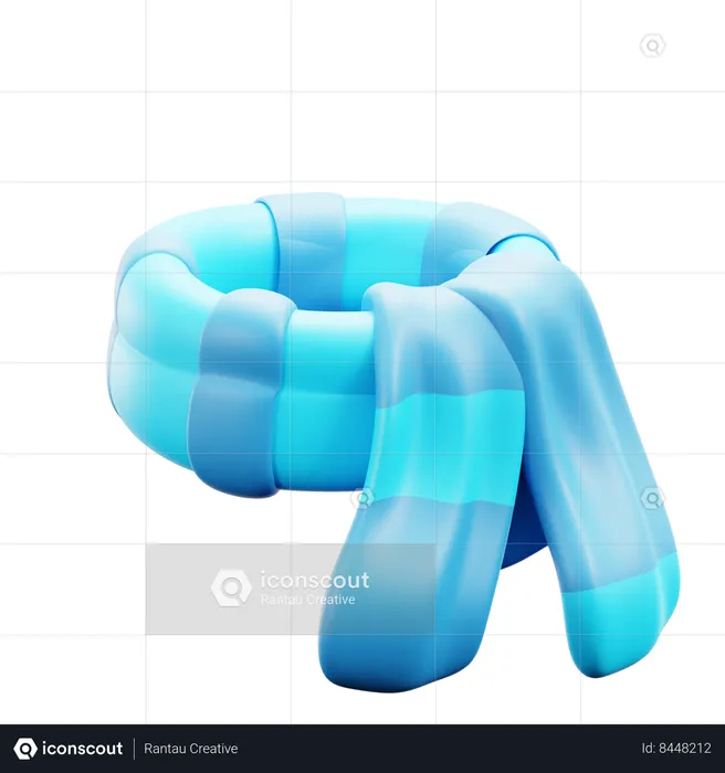 Bufanda  3D Icon