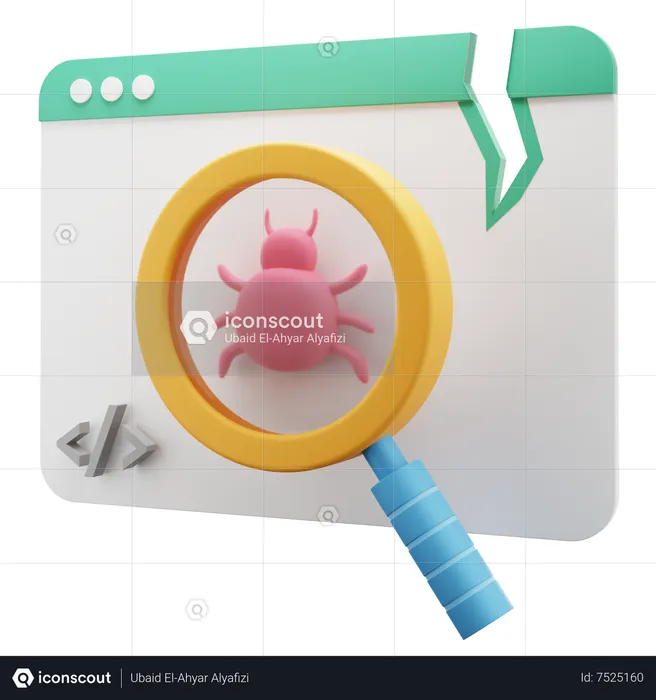 Bugs Detected  3D Icon