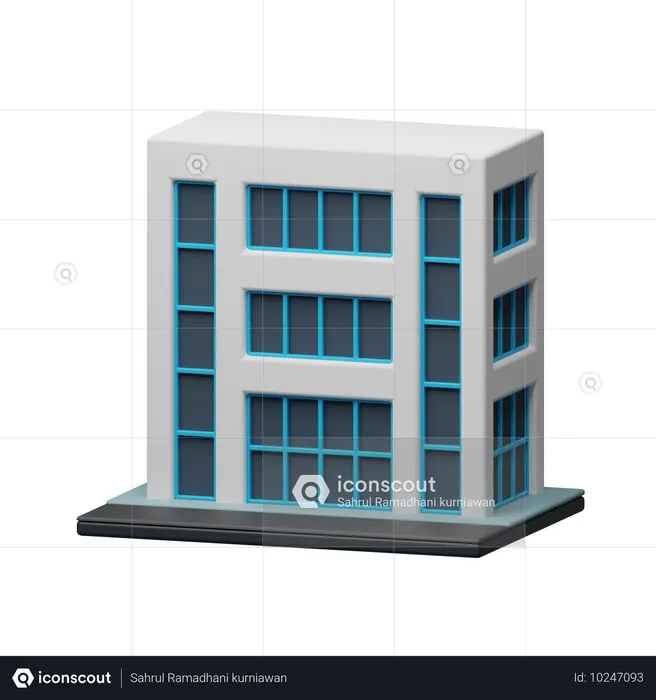 Building  3D Icon