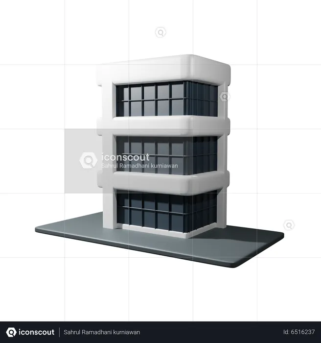 Building  3D Icon