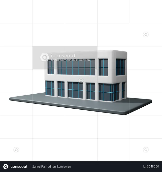 Building  3D Icon