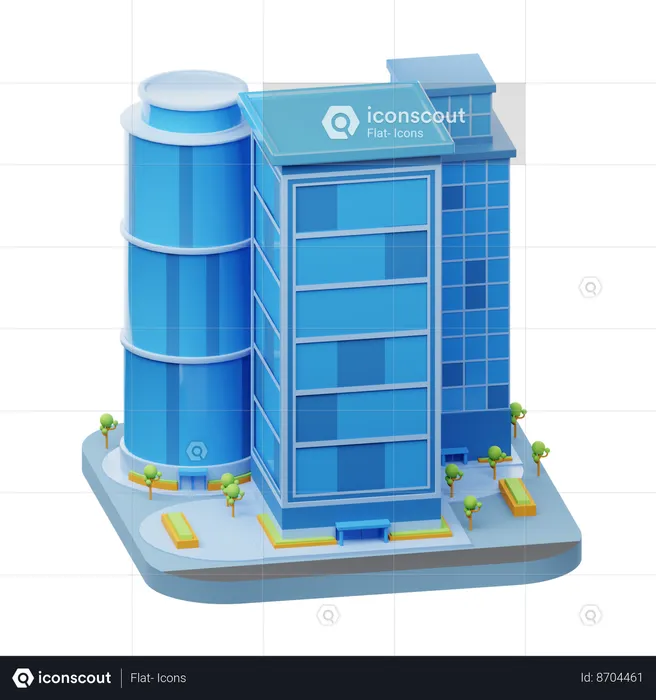 Building  3D Icon