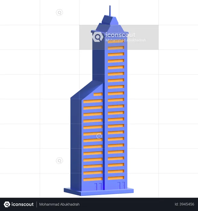 Building  3D Illustration