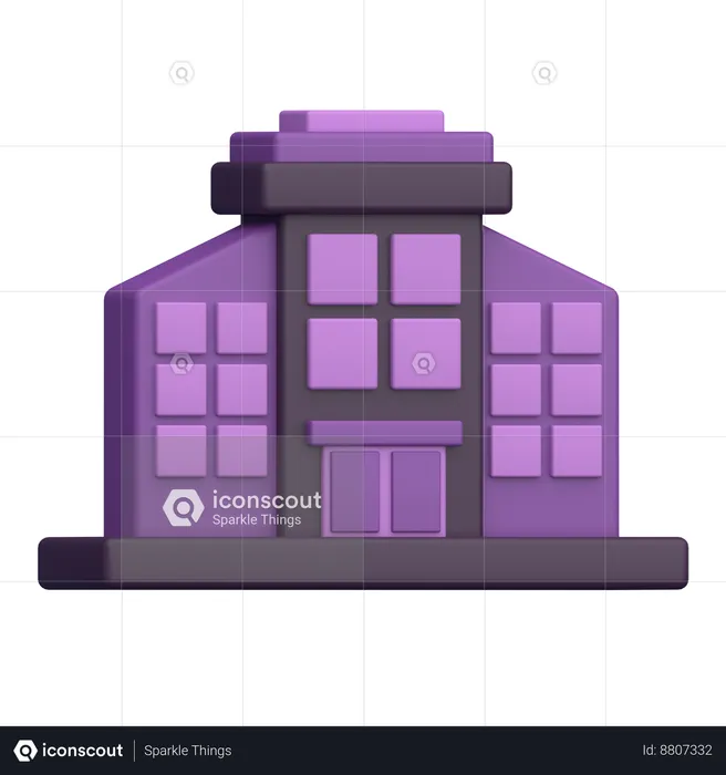 Building Insurance  3D Icon