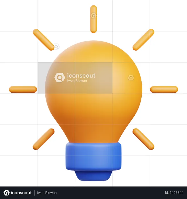 Bulb  3D Icon