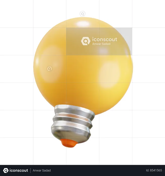 Bulb  3D Icon