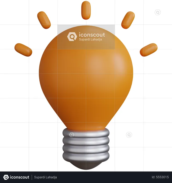 Bulb  3D Icon