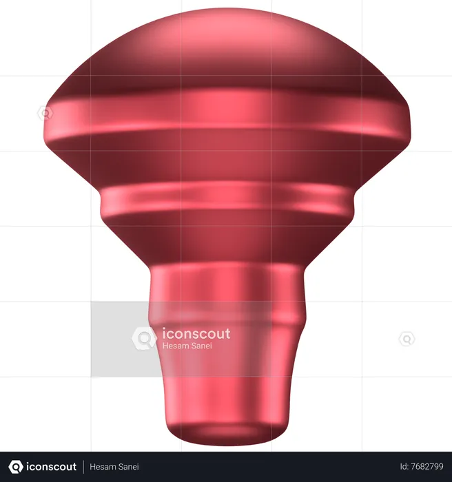 Bulb Abstract Shape  3D Icon
