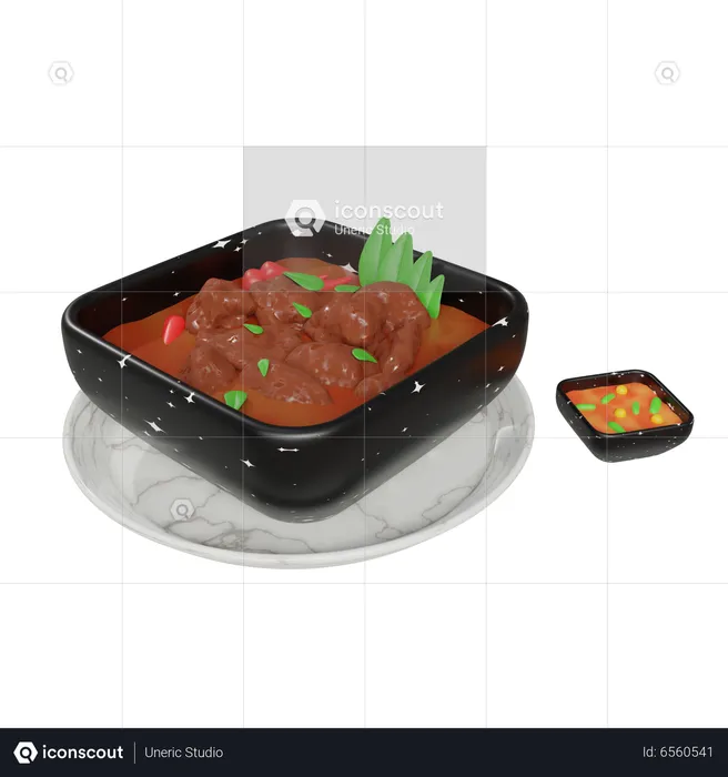 Bulgogi  3D Icon