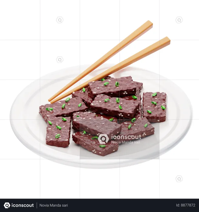 Bulgogi  3D Icon