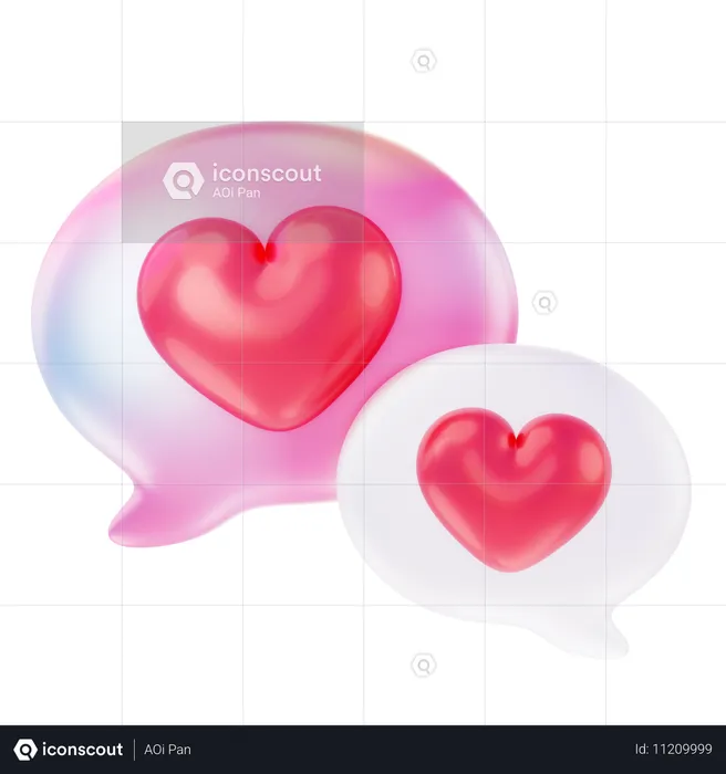 Bulles d'amour  3D Icon