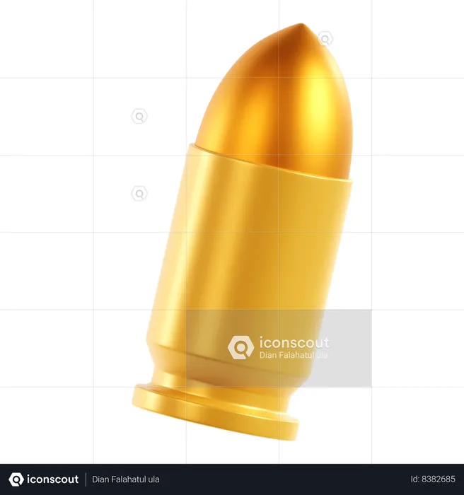 Bullet  3D Icon