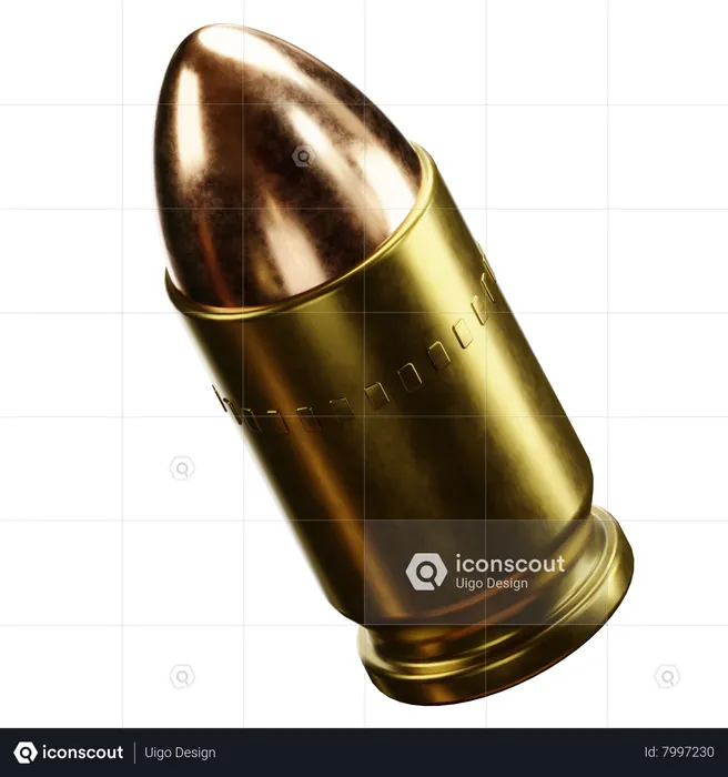 Bullet  3D Icon