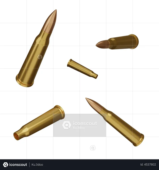 Bullets Flag 3D Flag