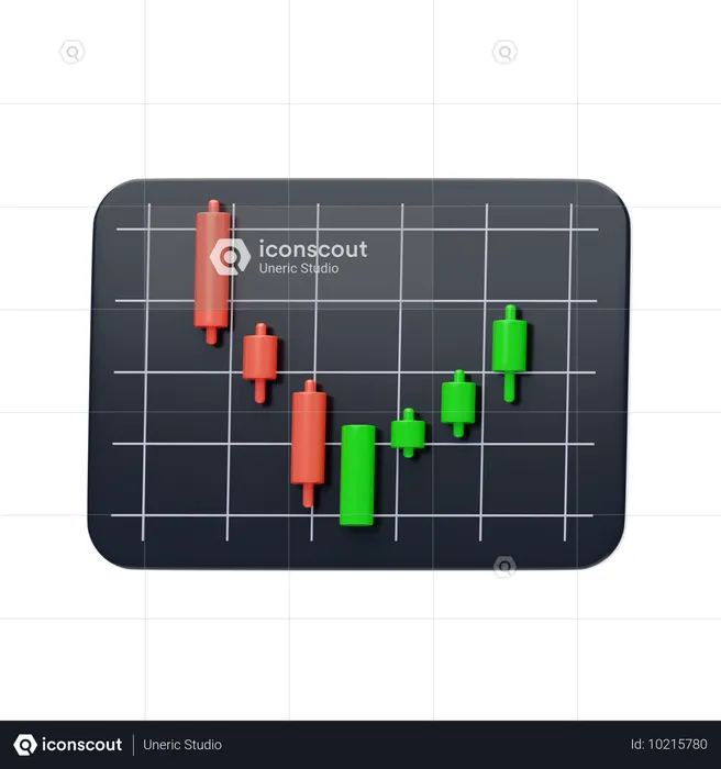 Bullish marubozu  3D Icon