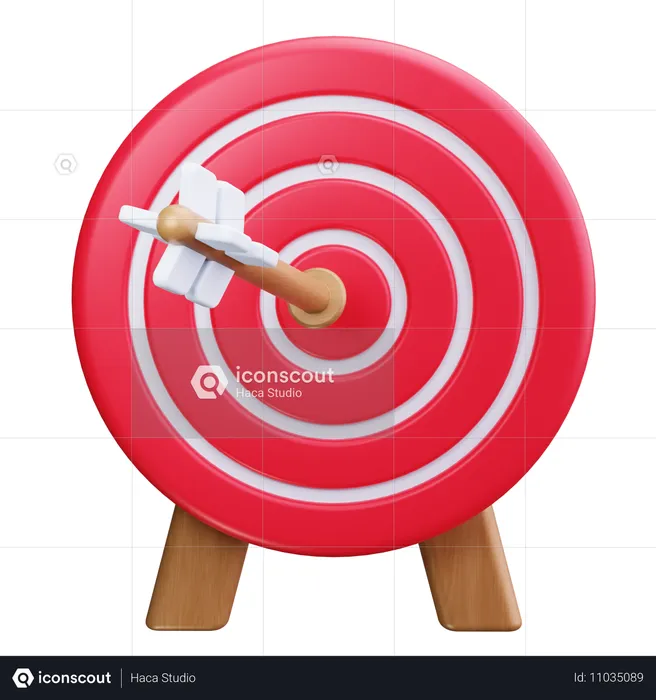 Bullseye  3D Icon