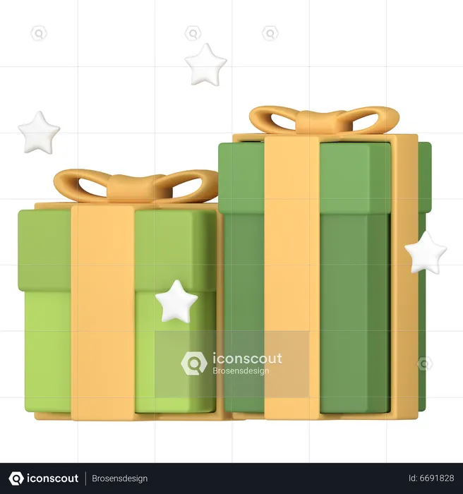 Bunch of ramadan gifts  3D Icon