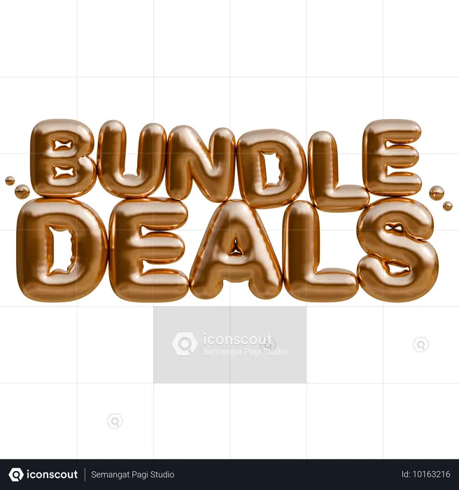 Bundle Deals  3D Icon