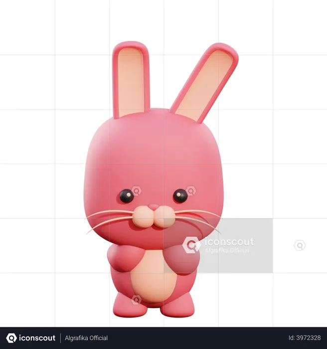 Bunny  3D Illustration