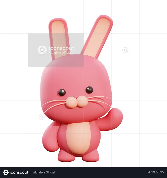 Bunny  3D Illustration