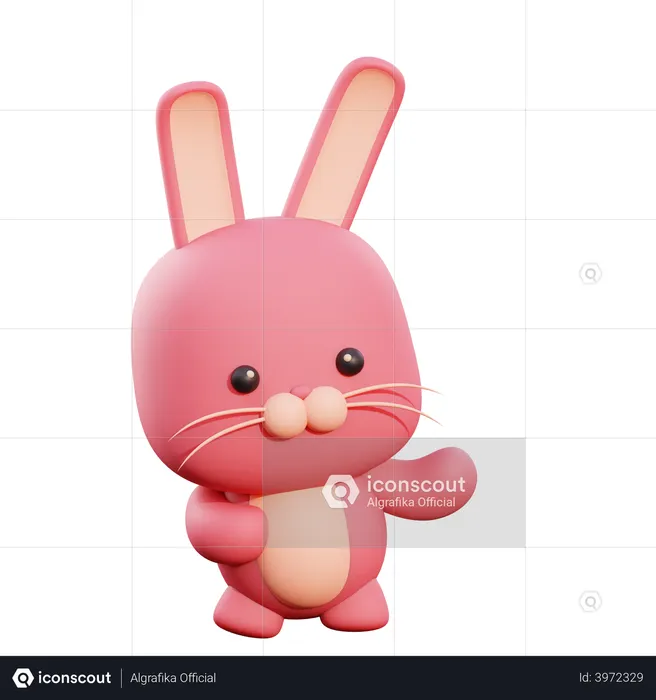 Bunny  3D Illustration