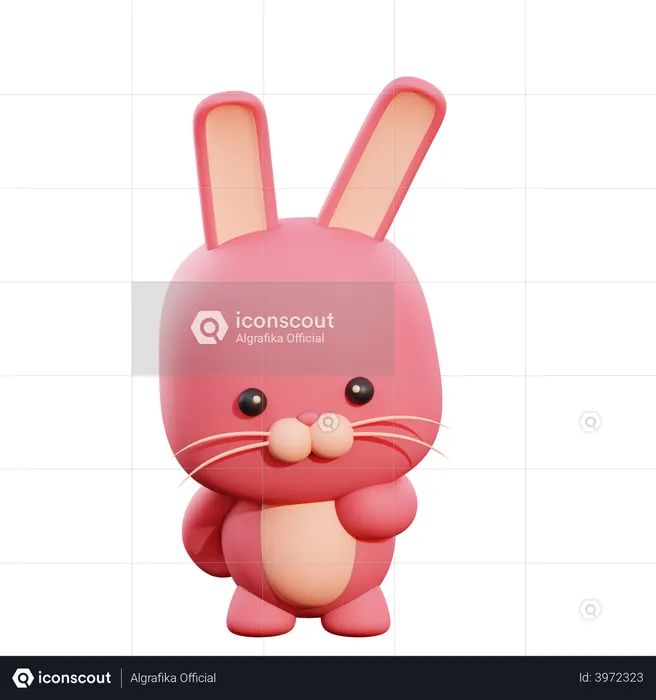 Bunny  3D Illustration