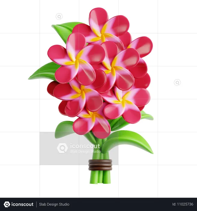 Buquê de flores  3D Icon