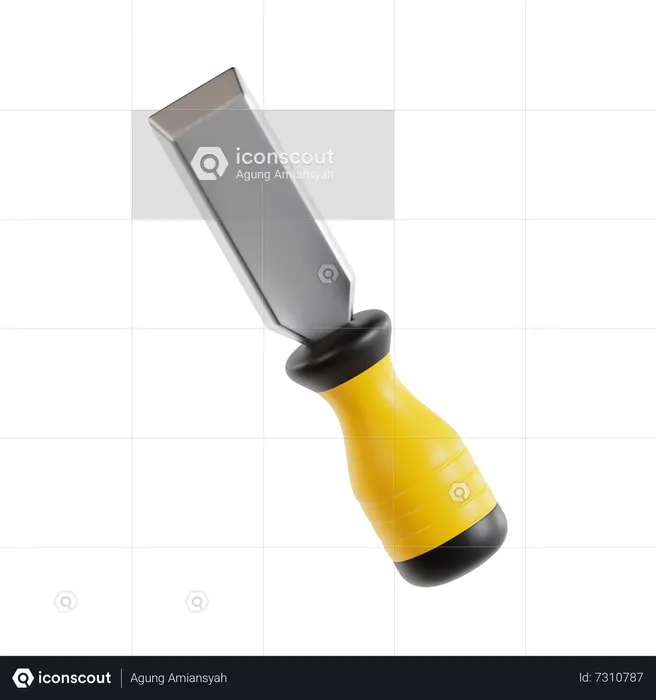 Ciseau  3D Icon