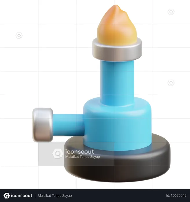 Burner  3D Icon