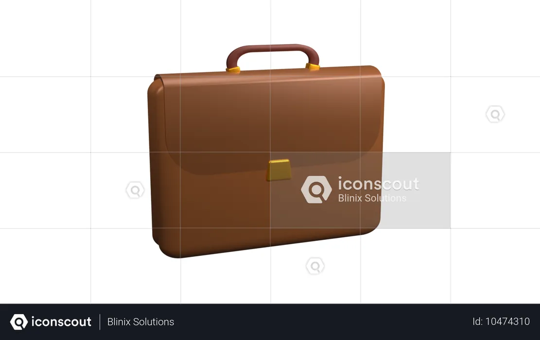 Bürotasche  3D Icon