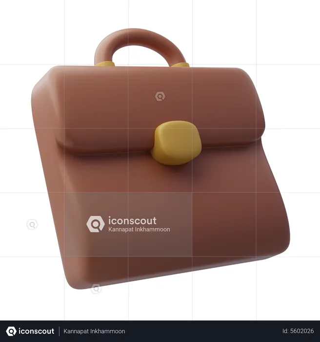 Bürotasche  3D Icon