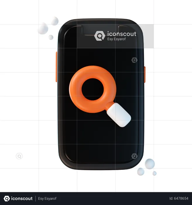 Encontrar telefono  3D Icon