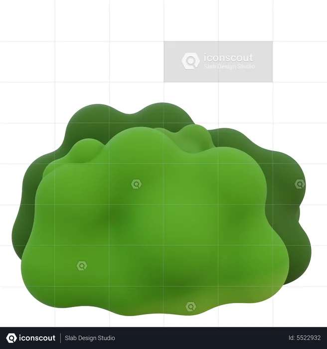 Bush  3D Icon