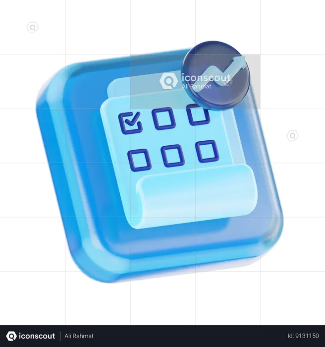 Business Analysis  3D Icon